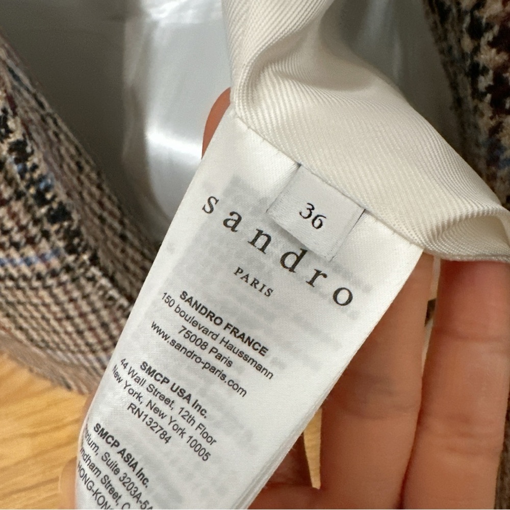 Sandro wool blend blazer - Picture 11 of 12